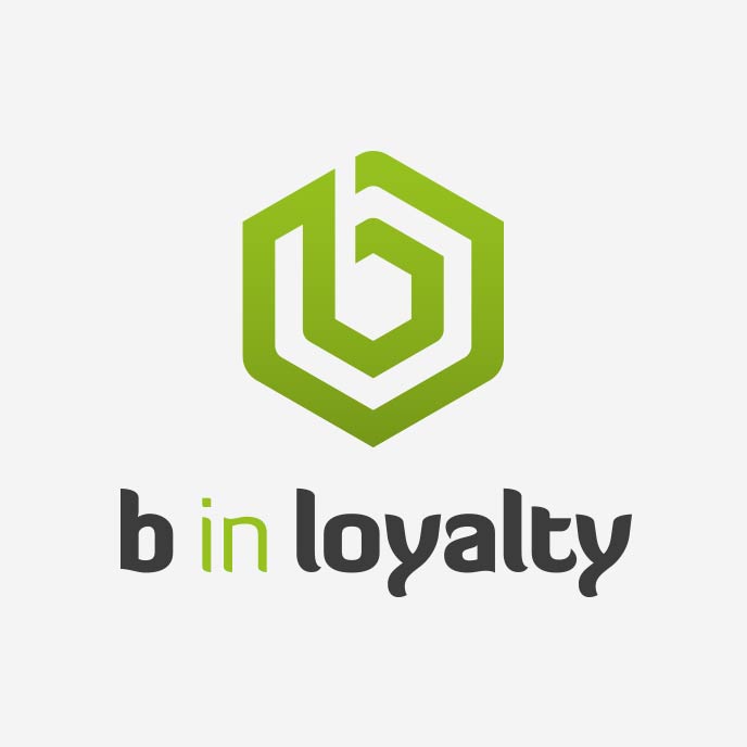 B in Loyalty - logo ontwerp